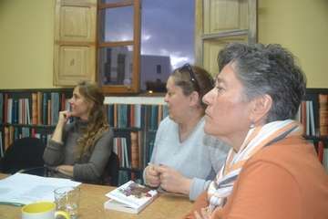 Compartiendo lecturas en Telde (Foto Inma Perera)